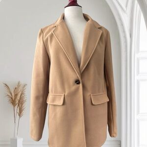 SHEIN Camel Women's Blazer